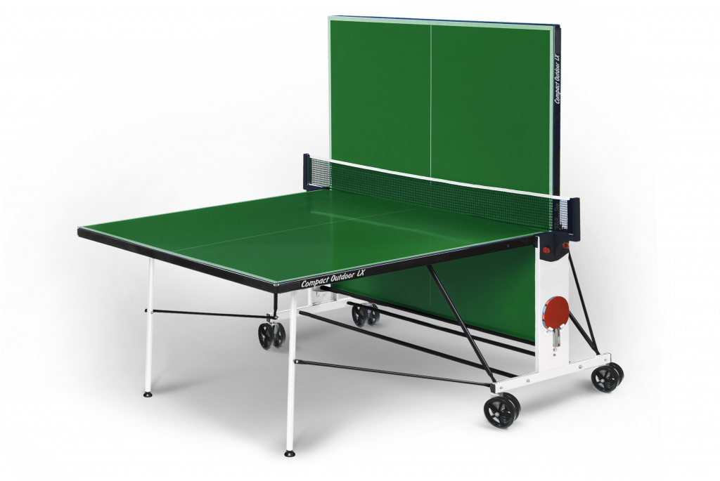 Складной теннисный стол зеленый